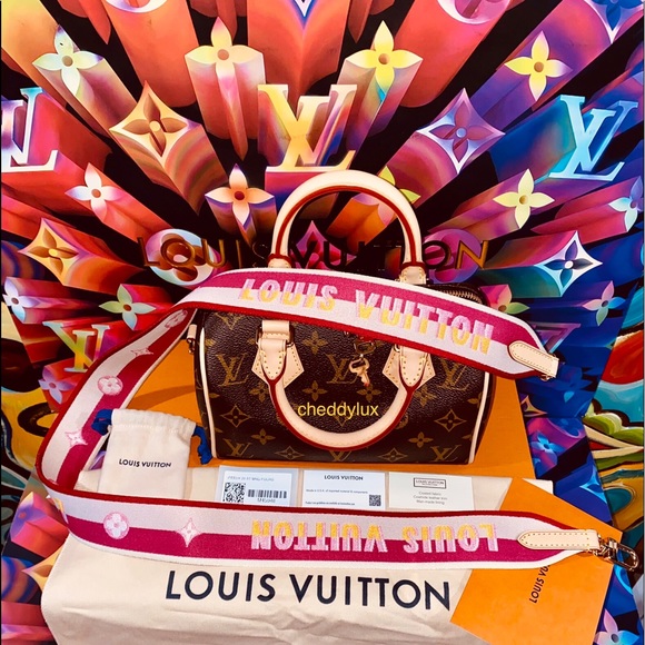 ❤️🦄💖AUTHENTIC BRAND NEW  SPEEDY 20 BANDOULIÈRE - Picture 4 of 11